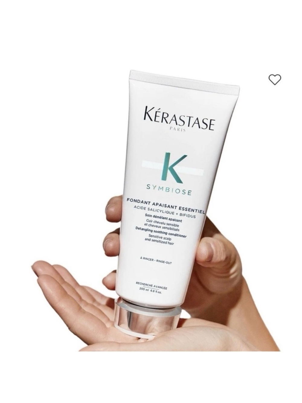 Symbiose Soothing Conditioner - White & Teal Accent
